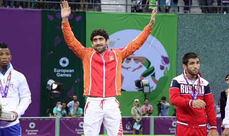 Gold medal winner of 1st European Games dedicates victory to Azerbaijan